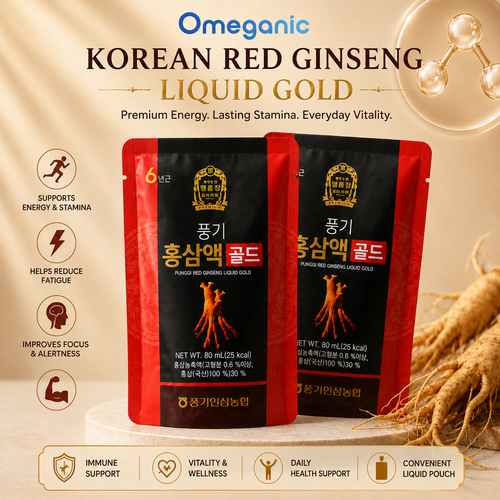 Omeganic Korean Red Ginseng Liquid Gold
