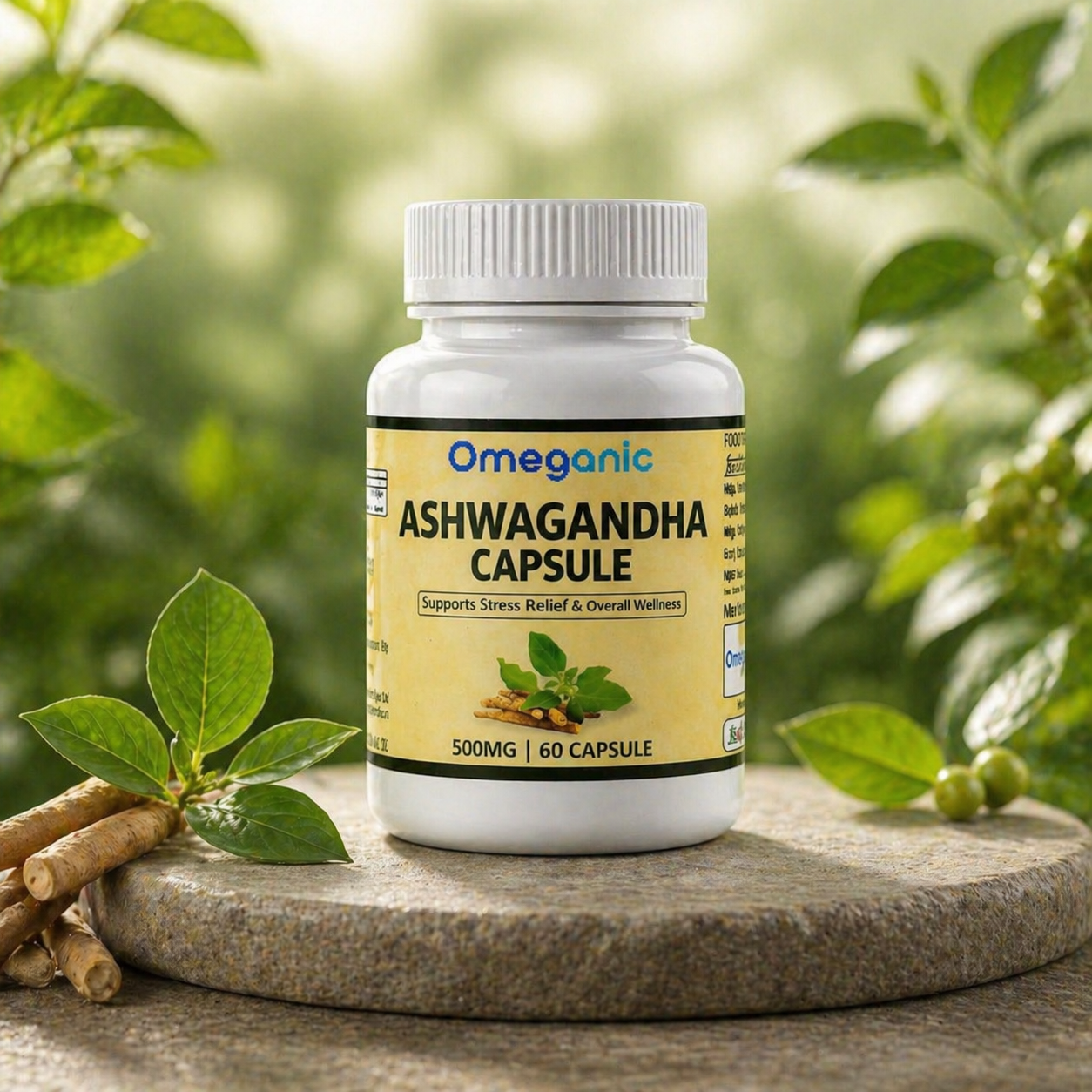 Omeganic Ashwagandha (500mg) – Daily Strength & Balance