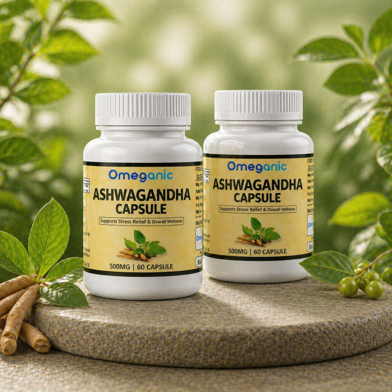 Omeganic Ashwagandha (500mg) – Daily Strength & Balance