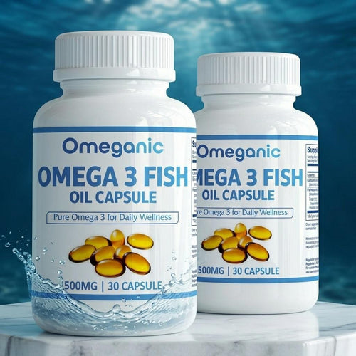 Omeganic 500mg Omega-3 Fish Oil (Max Absorption Formula)