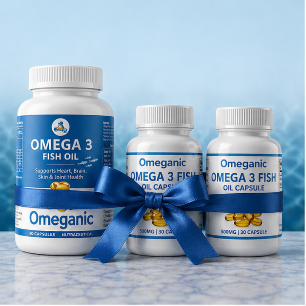 Omeganic 2000mg Omega-3 Fish Oil (Max Absorption Formula)