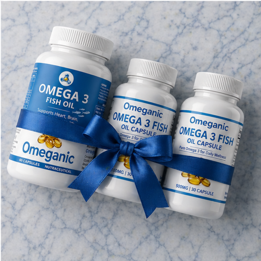 Omeganic 2000mg Omega-3 Fish Oil (Max Absorption Formula)